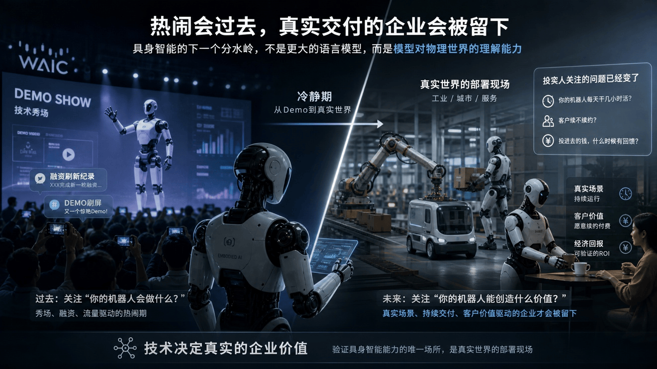 Demo的高估值時代結束了,具身智能開始按生產力重新算賬