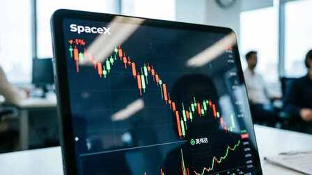 還沒把英偉達送上天,SpaceX股價先跌入地了