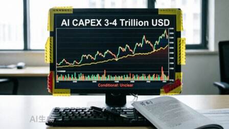 AI算力資本開支估算:3-4萬億美元算得出來,但兌現條件極其苛刻
