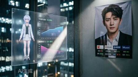 第一批火的AI藝人,已經撞上了真人明星的壁