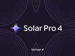 韓國 AI 模型 Solar Pro 4 首次亮相 Agent Arena:排名 44,與 MiniMax M2.7 同級