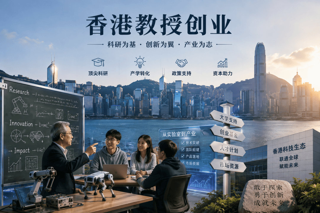 具身創業裡的香港教授們