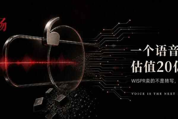 一個“語音輸入法”估值20億美元：Wispr賣的不是轉寫，而是下一代入口
