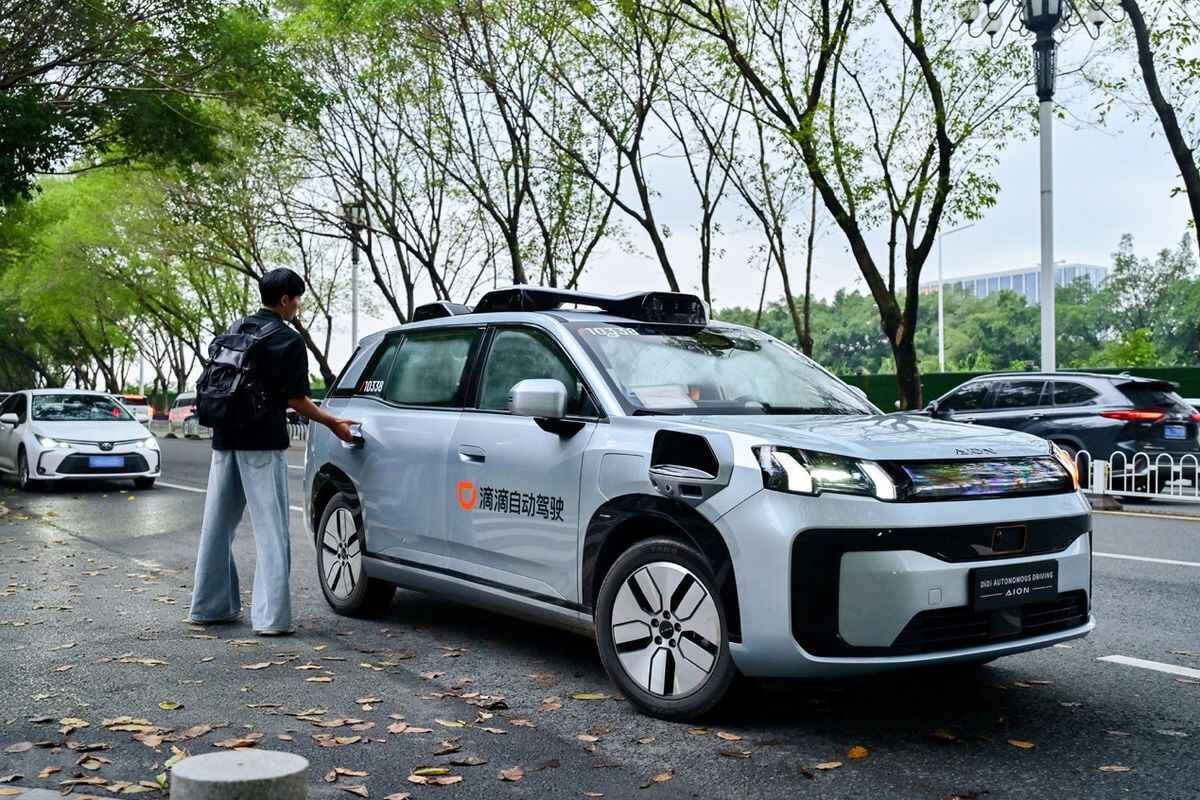 滴滴自動駕駛新一代車型開啟載客測試服務