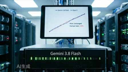 Gemini 3.8 Flash上线：性能接近Opus 5，价格不变但任务更贵